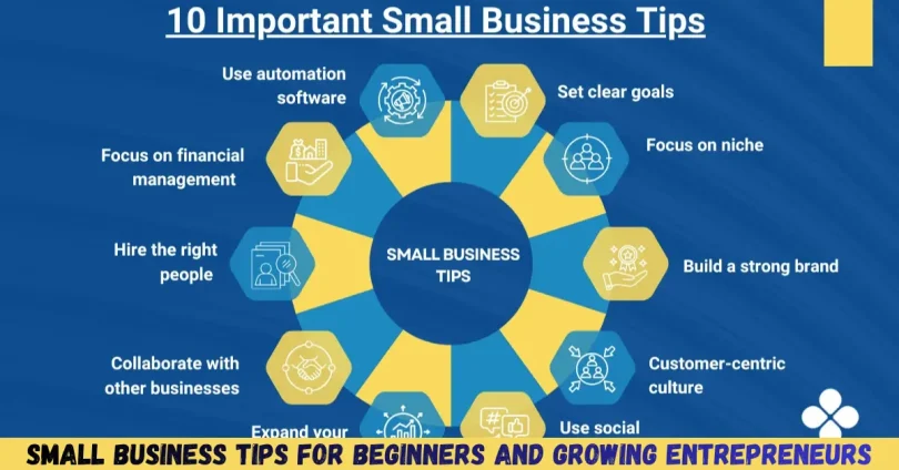 small business tips for beginners and growing entrepreneurs