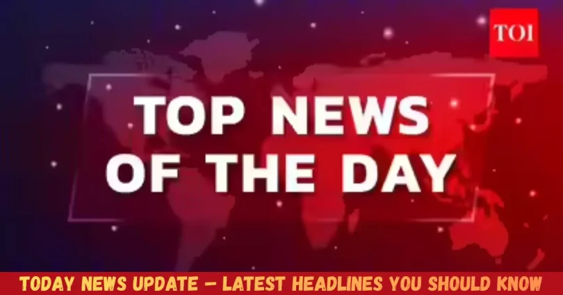 today news update – latest headlines you should know